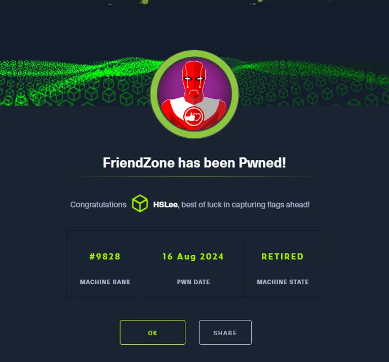 Hack The Box Friendzone thumbnail